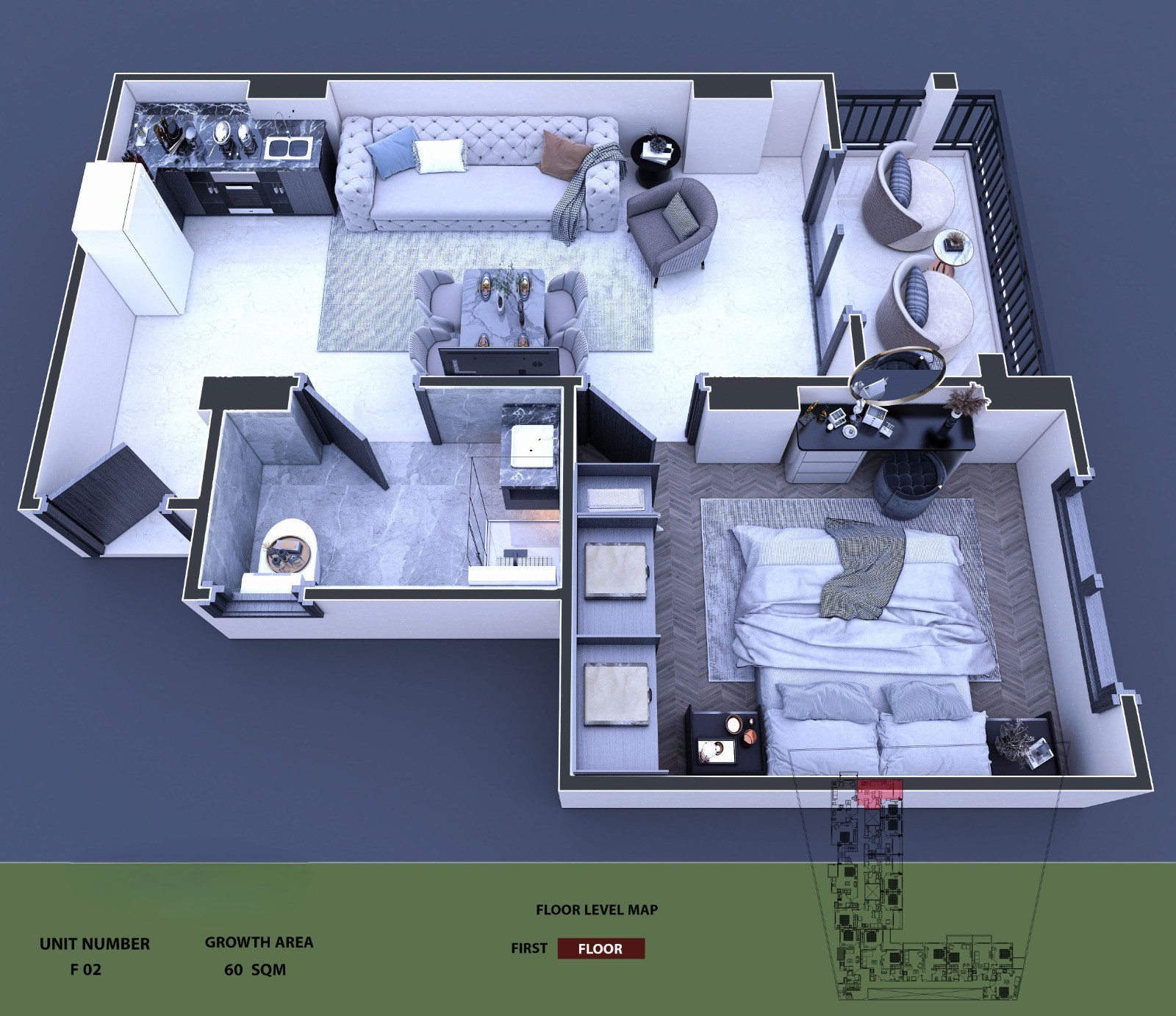 Almaza Suites bilocale (11)
