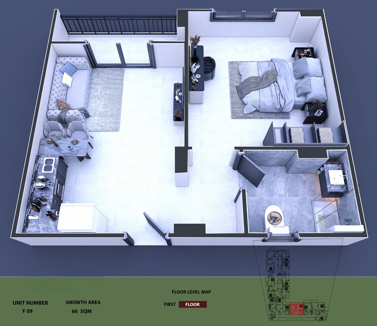 Almaza Suites bilocale (4)
