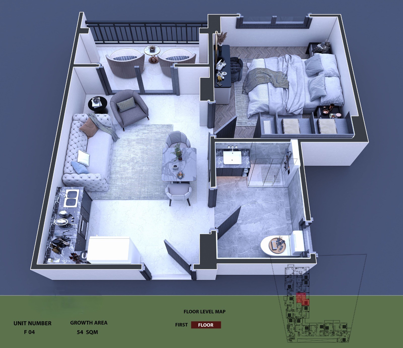 Almaza Suites bilocale (9)