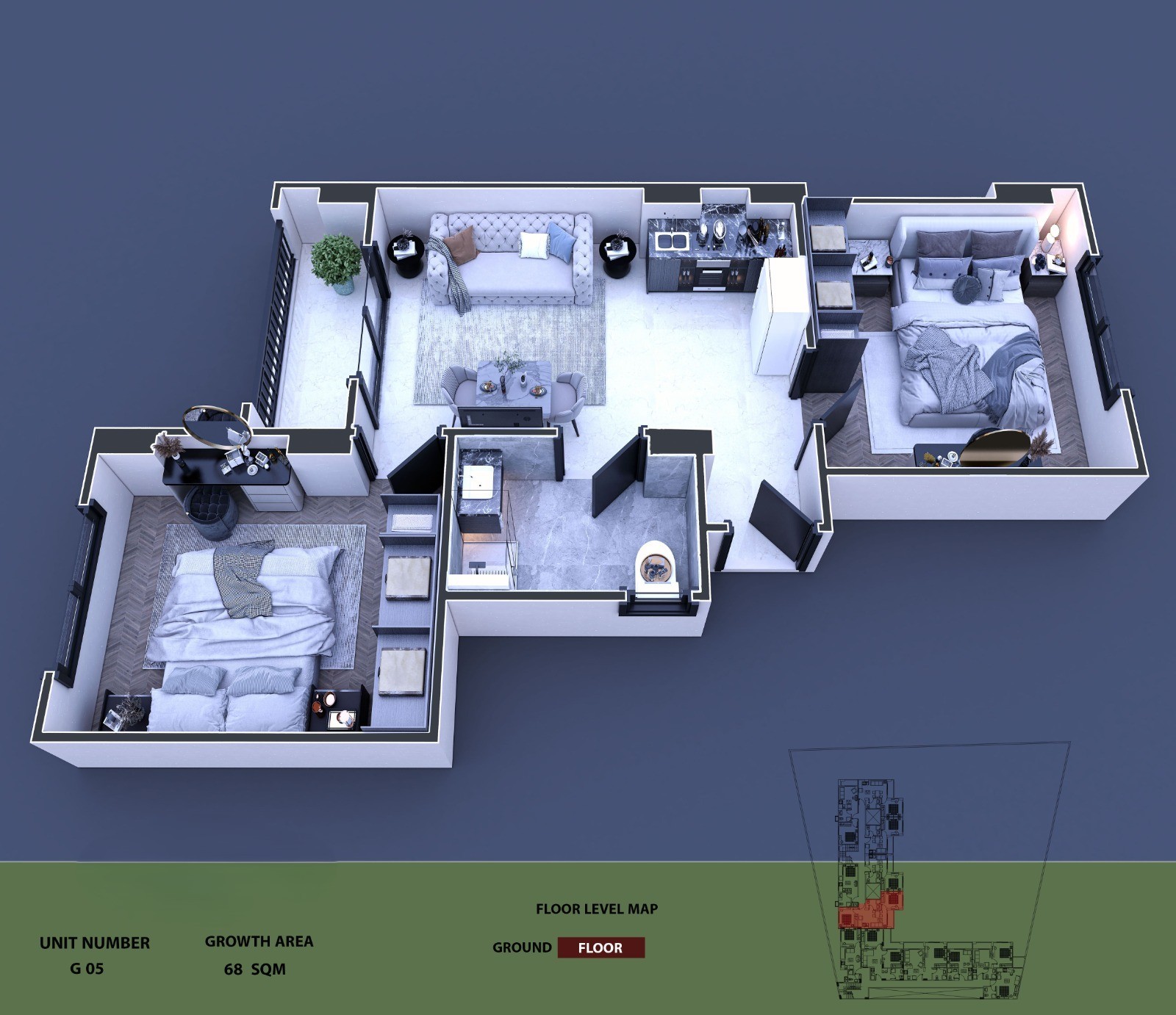 Almaza Suites tri (20)