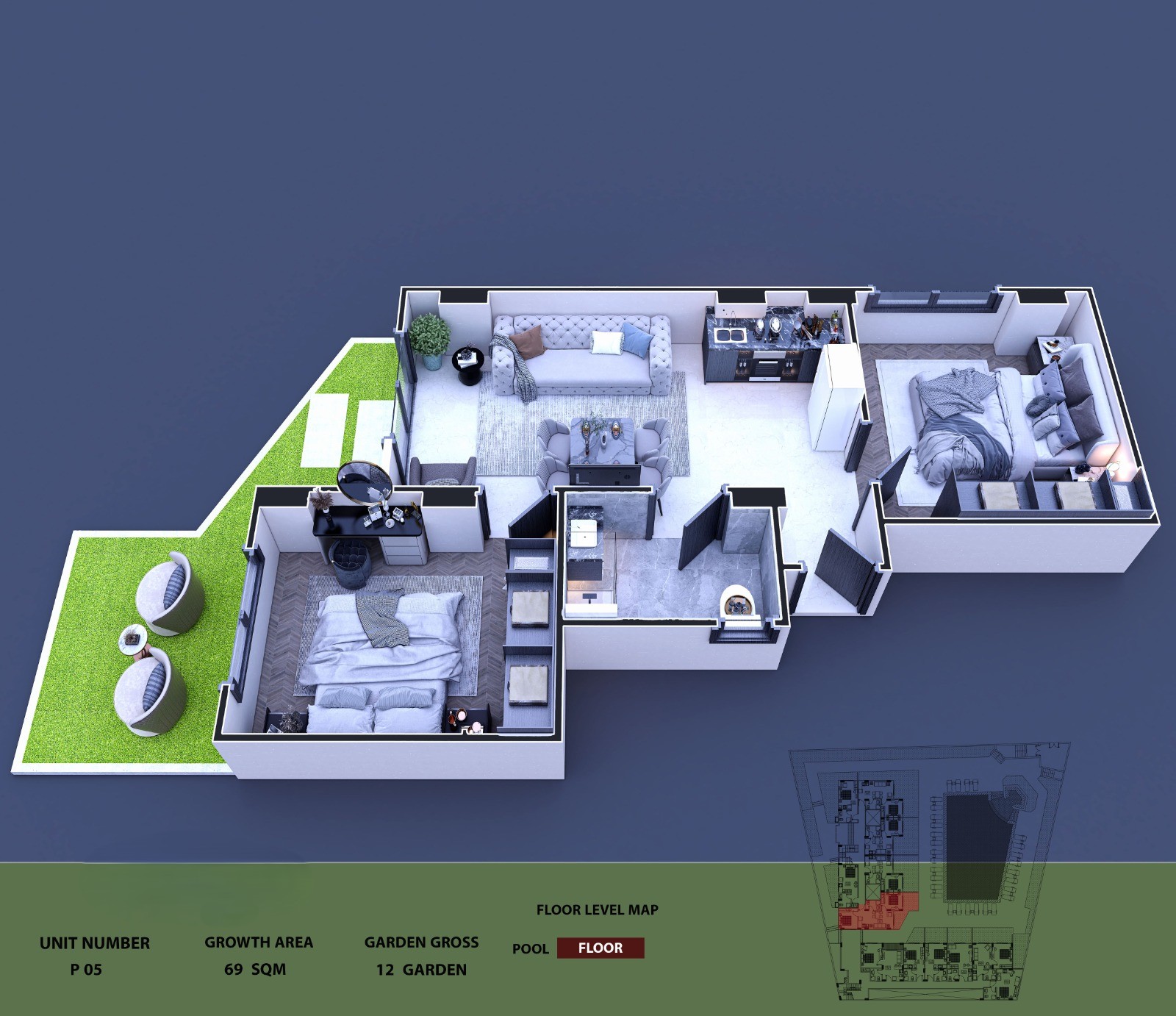 Almaza Suites tri(29)