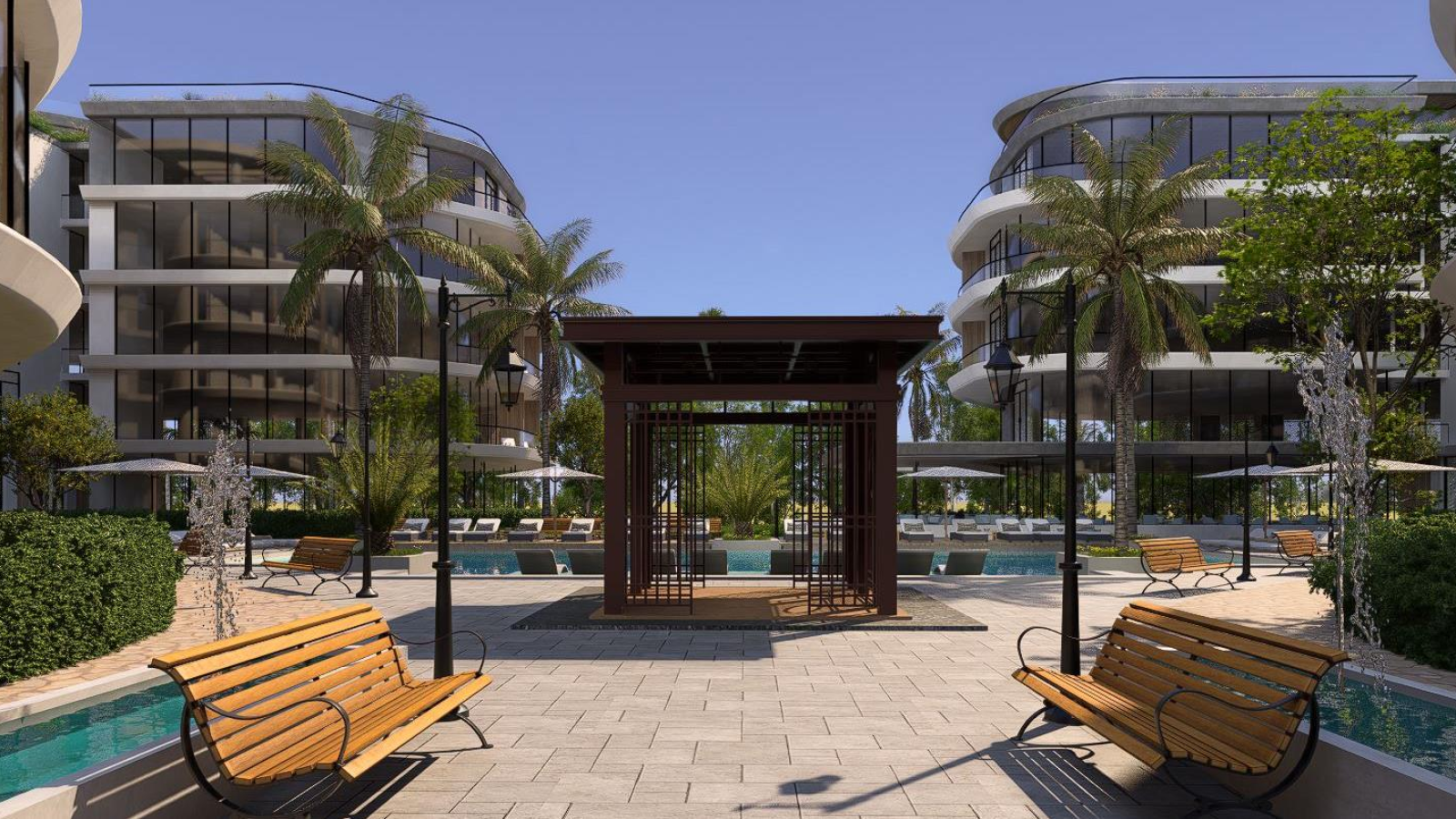 LA GOUNA RESORT INTERNO PISCINA
