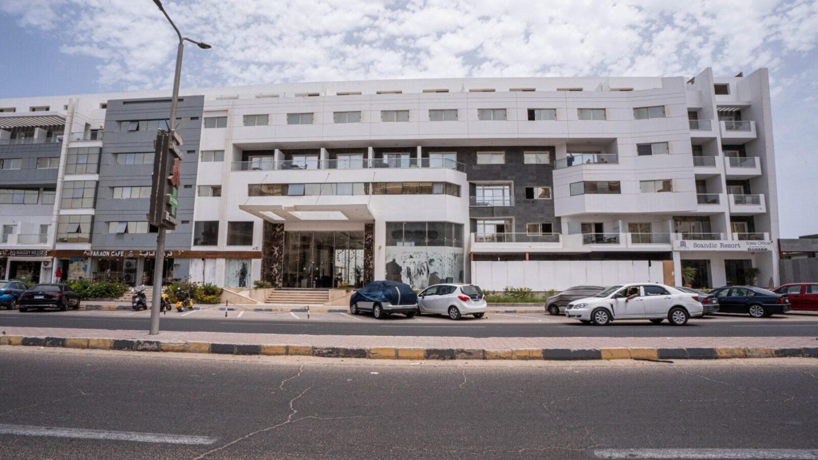 Scandic Beach Resort – Facciata principale a Hurghada | Vivere Hurghada