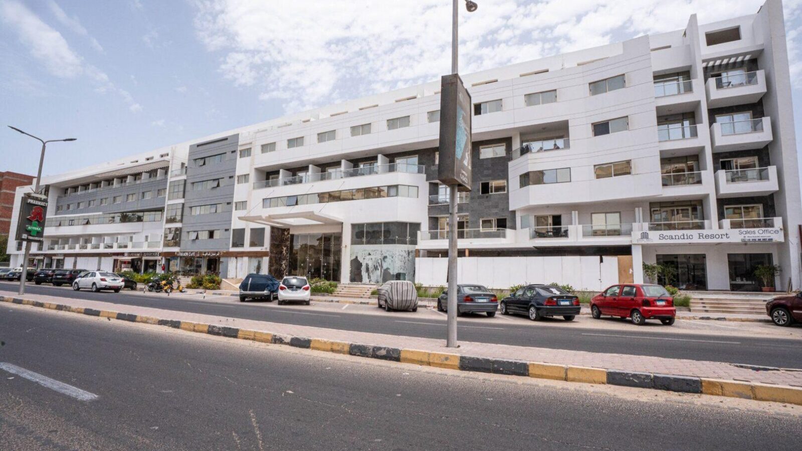 Scandic Beach Resort – Facciata principale a Hurghada | Vivere Hurghada